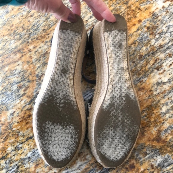 TOMS Espadrille wedge peep toe sandals – size 7.5 - Picture 6 of 8